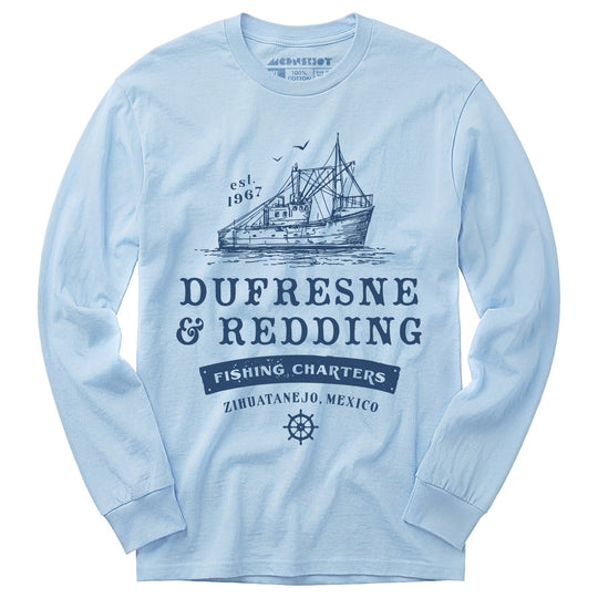 Dufresne & Redding Fishing Charters - Long Sleeve T-Shirt