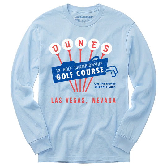 Dunes Golf Course - Vintage Las Vegas - Long Sleeve T-Shirt