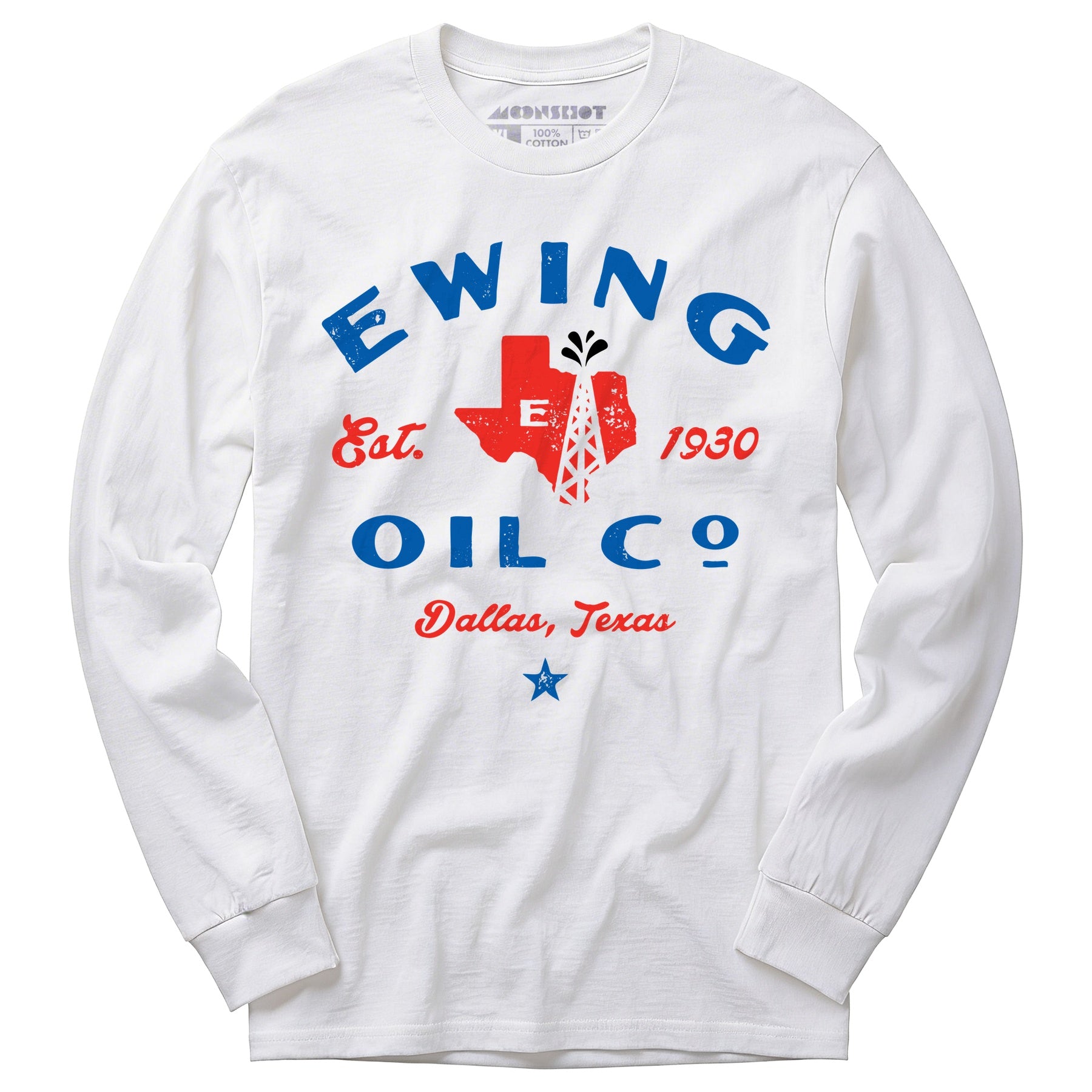 Ewing Oil Co - Dallas, Texas - Long Sleeve T-Shirt