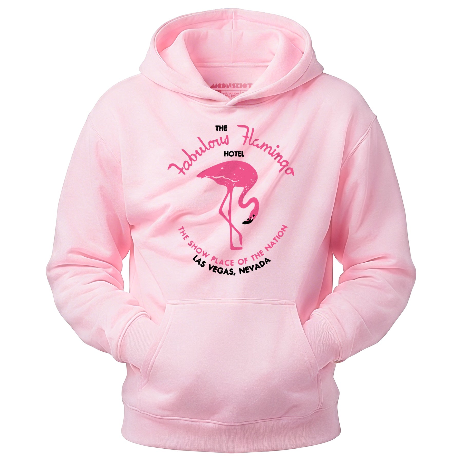 Fabulous Flamingo Hotel - Vintage Las Vegas - Unisex Hoodie