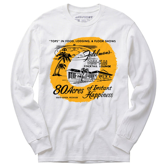 Fidelman's Mai-Kai - South Haven, MI - Vintage Tiki Bar - Long Sleeve T-Shirt