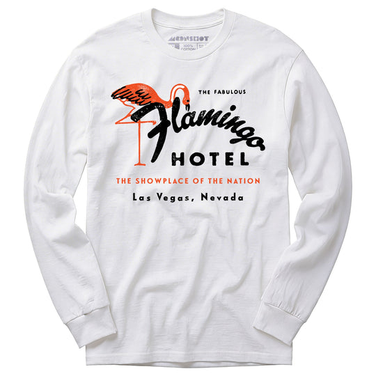 Flamingo Hotel - Vintage Las Vegas - Long Sleeve T-Shirt