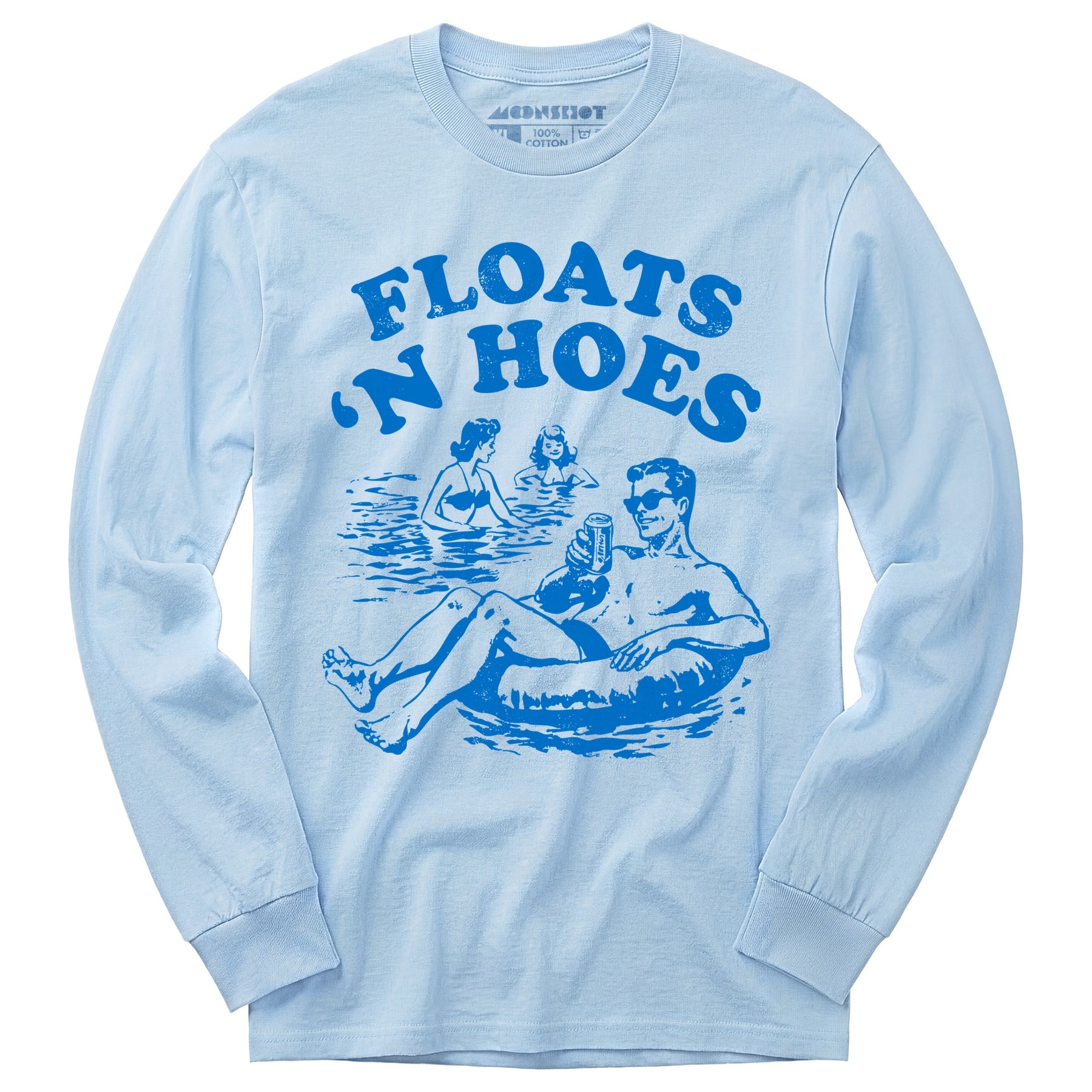 Floats 'n Hoes - Long Sleeve T-Shirt