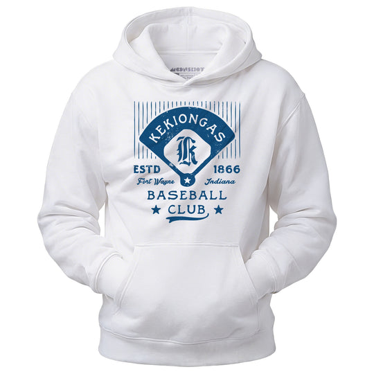 Fort Wayne Kekiongas - Indiana - Vintage Defunct Baseball Teams - Unisex Hoodie