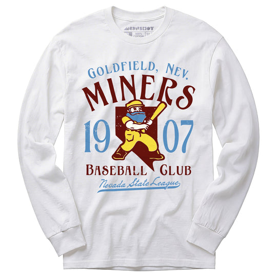Goldfield Miners - Nevada - Vintage Defunct Baseball Teams - Long Sleeve T-Shirt