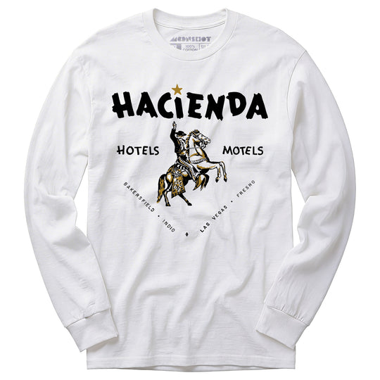 Hacienda - Vintage Las Vegas - Long Sleeve T-Shirt