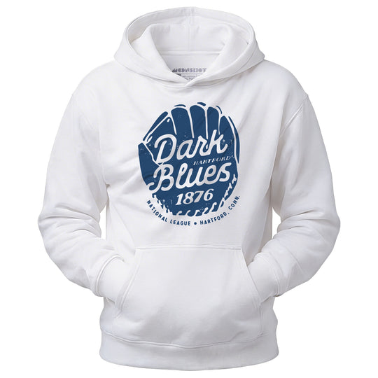 Hartford Dark Blues - Connecticut - Vintage Defunct Baseball Teams - Unisex Hoodie