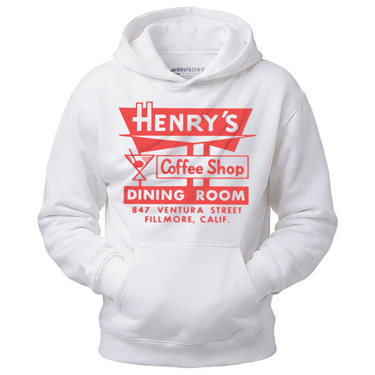 Henry's - Fillmore, CA - Vintage Restaurant - Unisex Hoodie