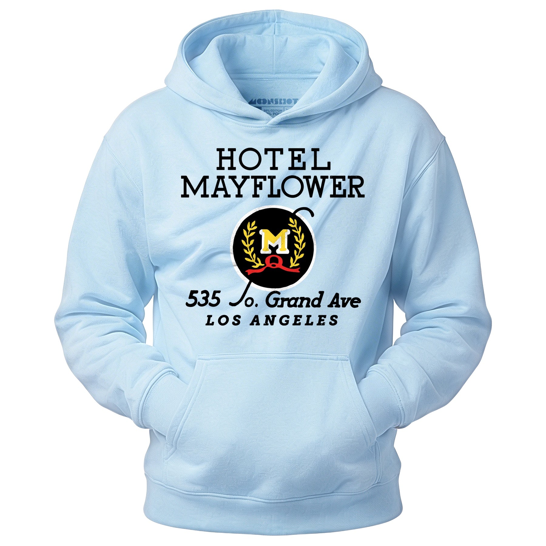 Hotel Mayflower - Los Angeles, CA - Vintage Hotel - Unisex Hoodie