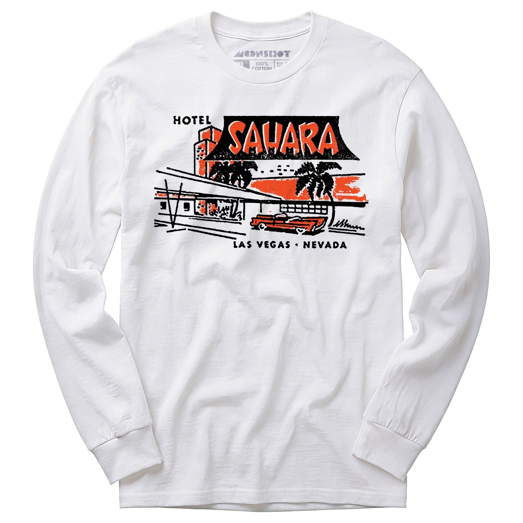 Hotel Sahara Retro - Vintage Las Vegas - Long Sleeve T-Shirt