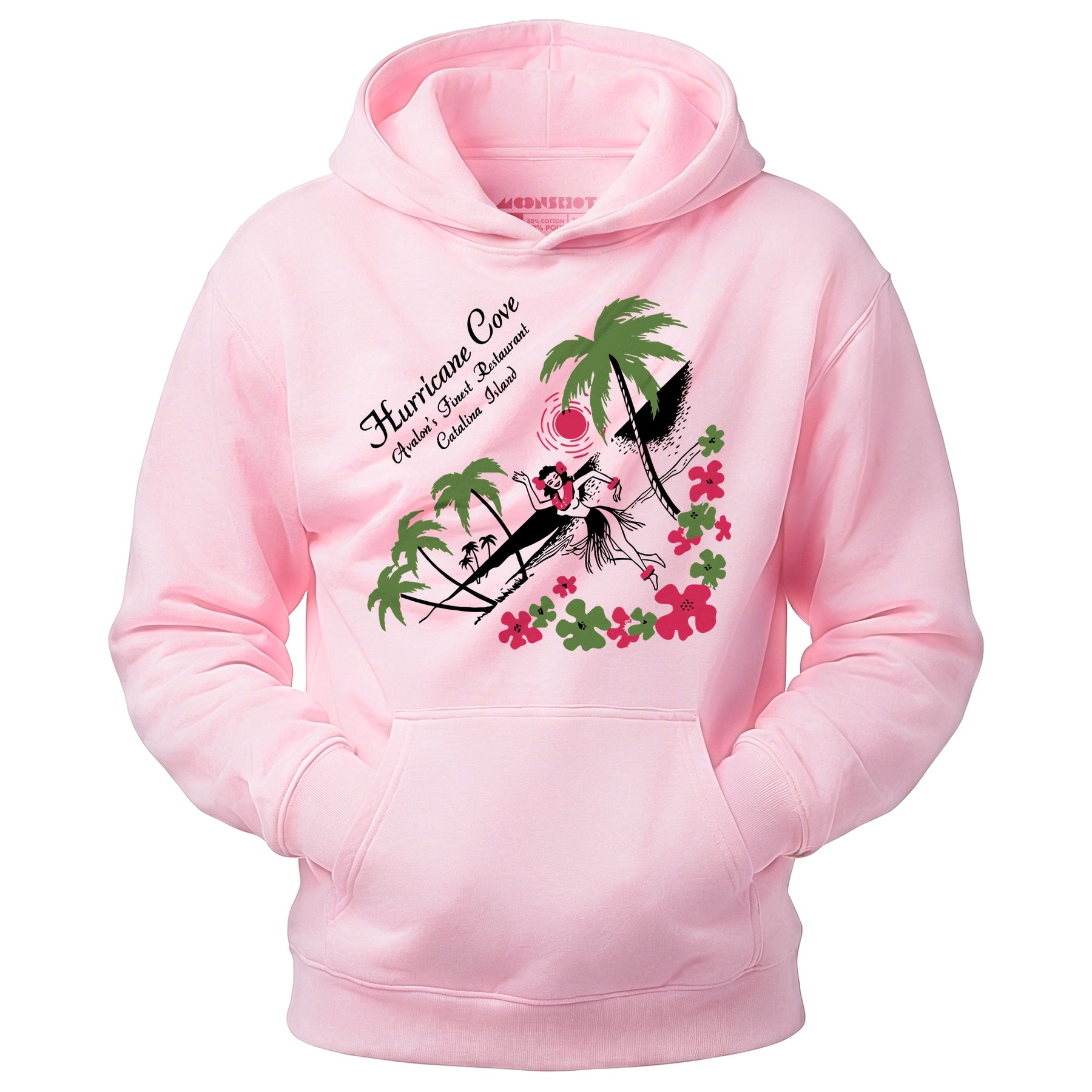 Hurricane Cove - Catalina Island, CA - Vintage Tiki Bar - Unisex Hoodie