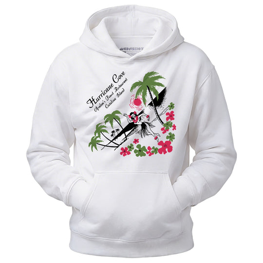 Hurricane Cove - Catalina Island, CA - Vintage Tiki Bar - Unisex Hoodie