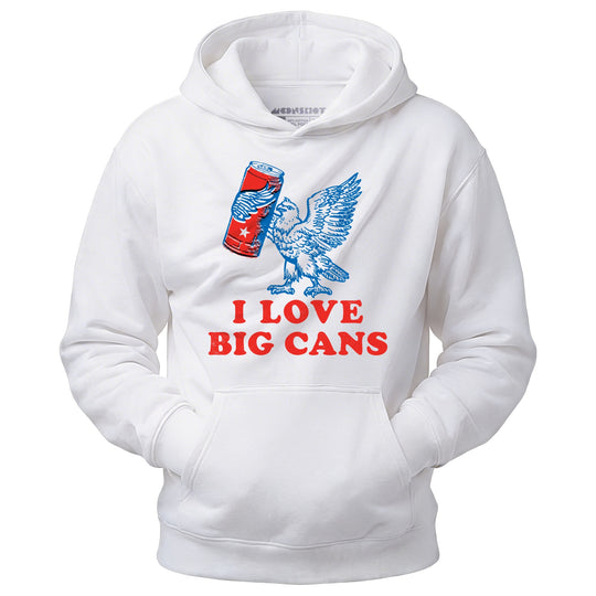 I Love Big Cans - Unisex Hoodie