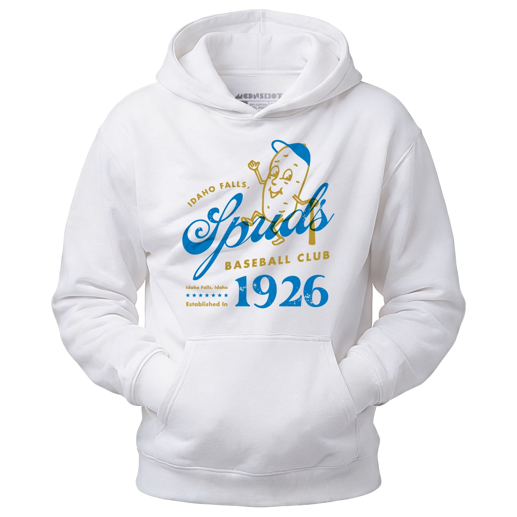 Idaho Falls Spuds - Idaho - Vintage Defunct Baseball Teams - Unisex Hoodie