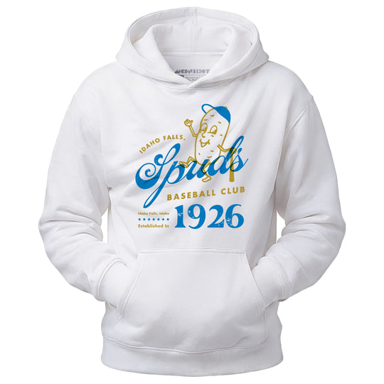 Idaho Falls Spuds - Idaho - Vintage Defunct Baseball Teams - Unisex Hoodie