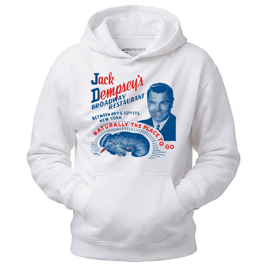 Jack Dempsey's v1 - Manhattan, NY - Vintage Restaurant - Unisex Hoodie
