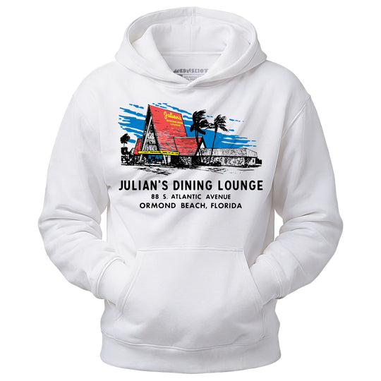 Julian's Dining Lounge - Ormond Beach, FL - Vintage Restaurant - Unisex Hoodie