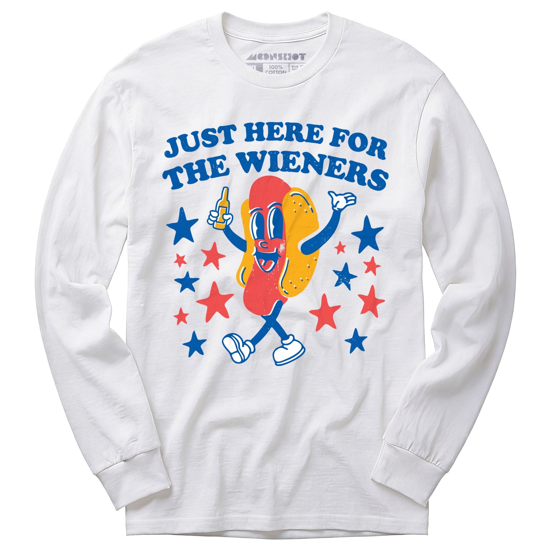 Just Here For The Wieners - Long Sleeve T-Shirt