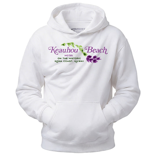 Keauhou Beach Hotel - Kona, Hawaii - Vintage Resort Hotel - Unisex Hoodie