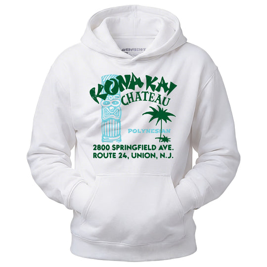 Kona Kai Chateau - Union, NJ - Vintage Tiki Bar - Unisex Hoodie
