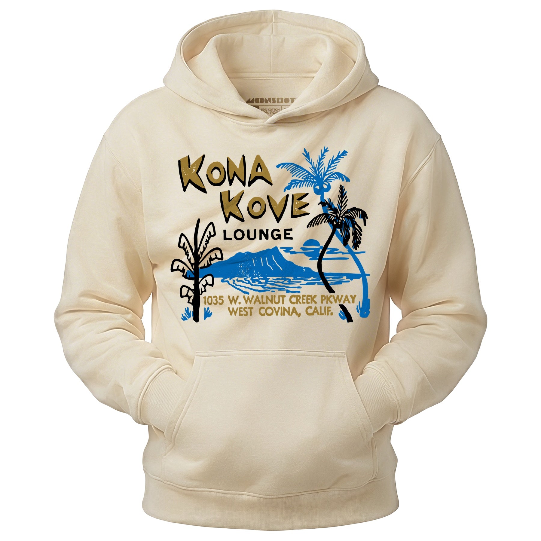 Kona Kove Lounge - West Covina, CA - Vintage Tiki Bar - Unisex Hoodie
