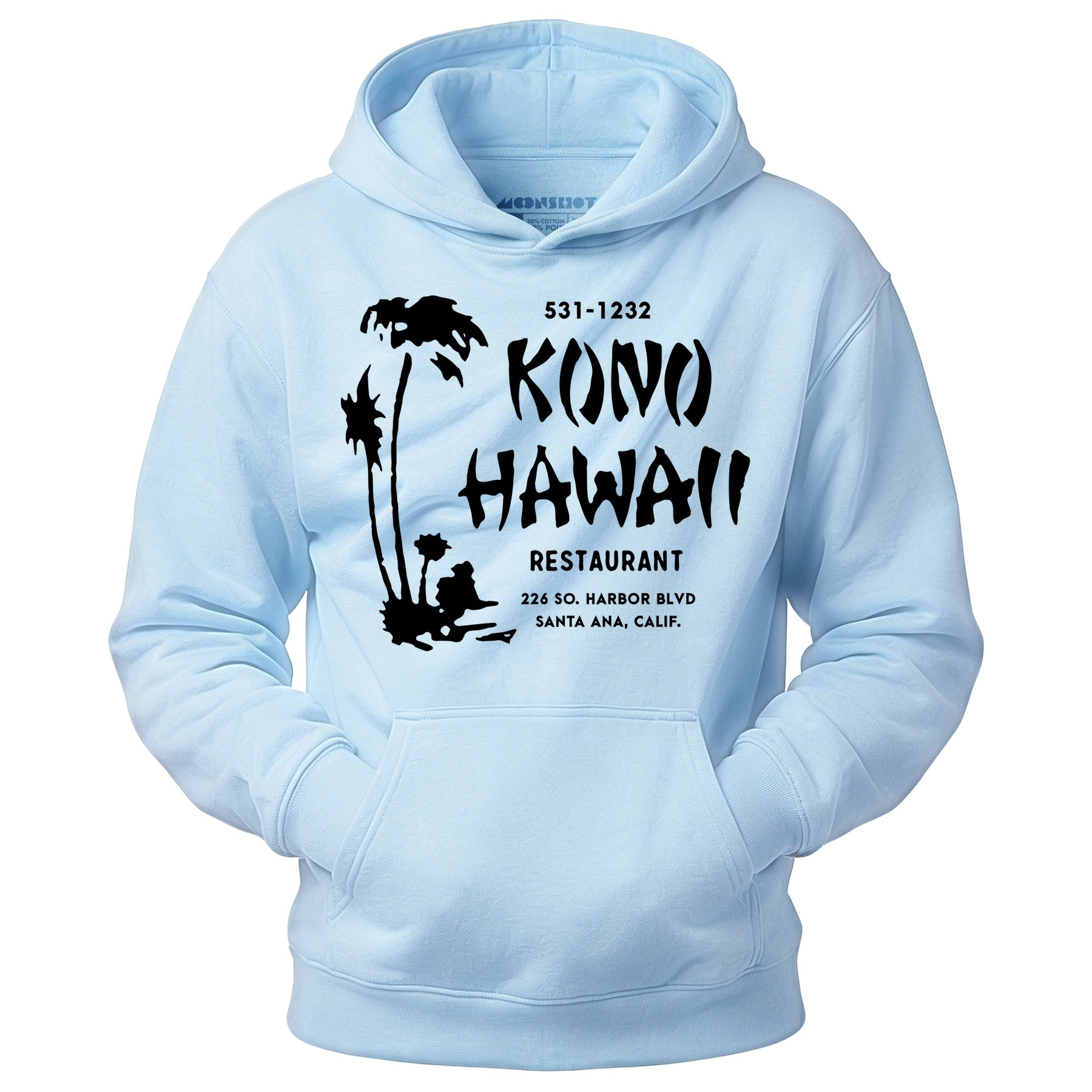 Kono Hawaii - Santa Ana, CA - Vintage Tiki Bar - Unisex Hoodie