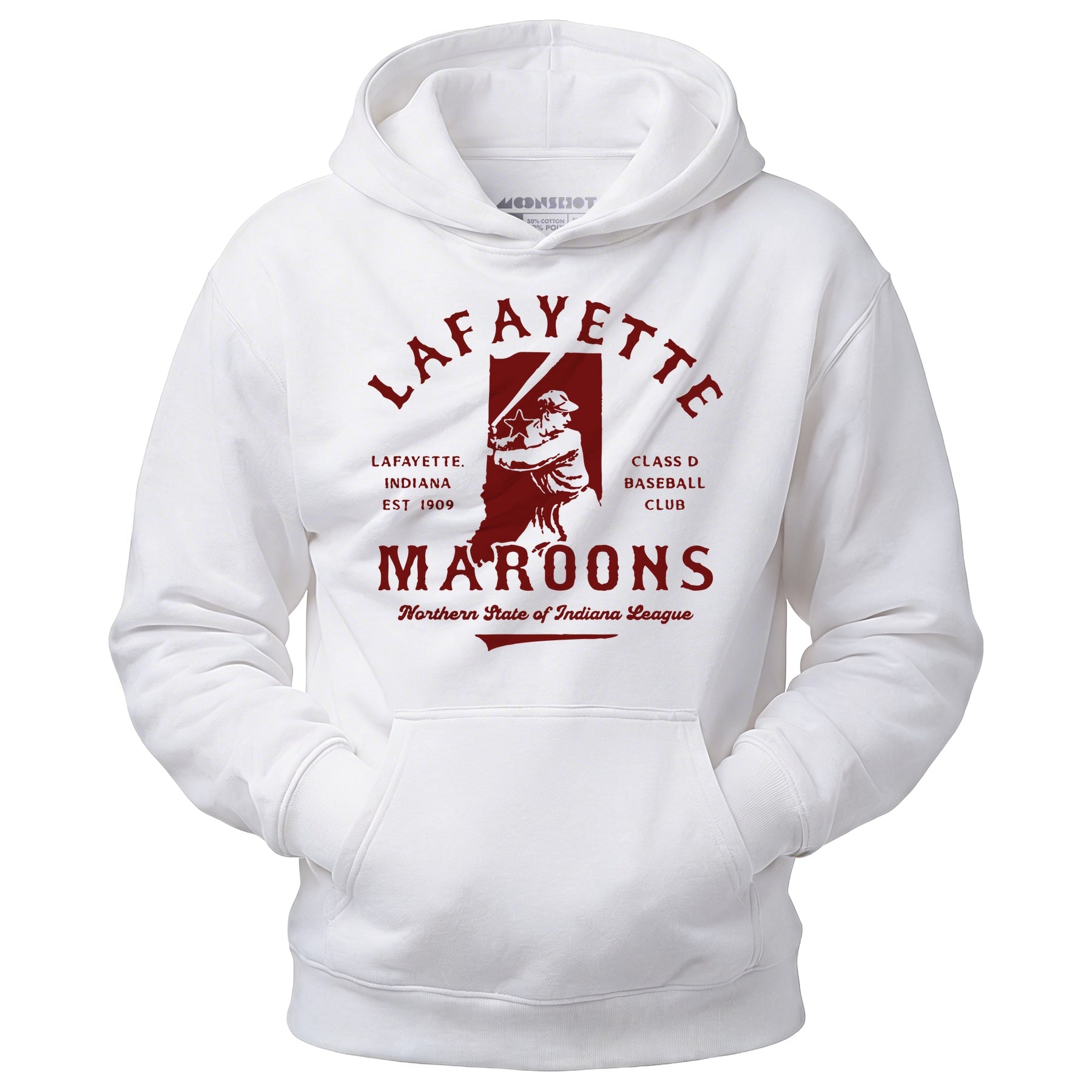Lafayette Maroons - Indiana - Vintage Defunct Baseball Teams - Unisex Hoodie