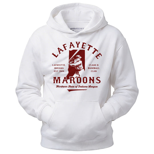 Lafayette Maroons - Indiana - Vintage Defunct Baseball Teams - Unisex Hoodie