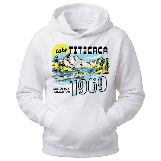 Lake Titicaca Motorboat Champion 1969 - Unisex Hoodie