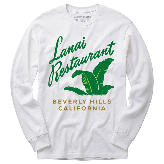 Lanai - Beverly Hills, CA - Vintage Restaurant - Long Sleeve T-Shirt