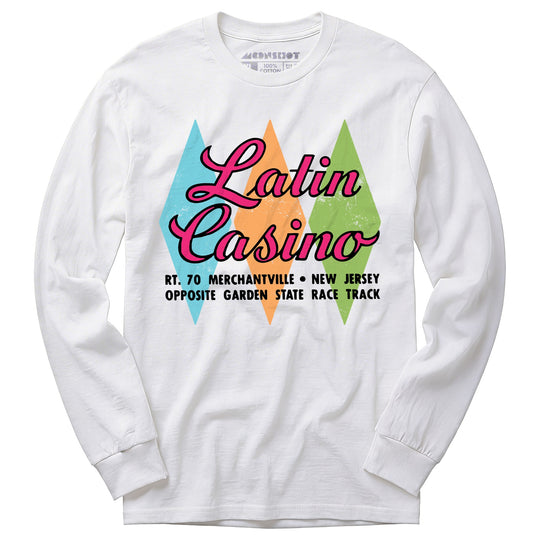 Latin Casino - Cherry Hill, New Jersey - Vintage Nightclub - Long Sleeve T-Shirt