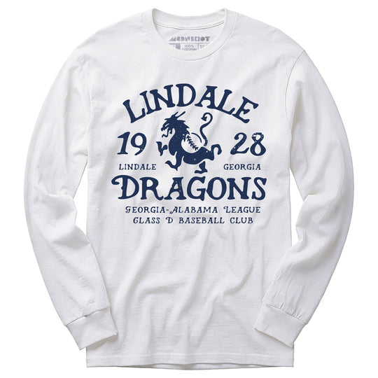 Lindale Dragons - Georgia - Vintage Defunct Baseball Teams - Long Sleeve T-Shirt