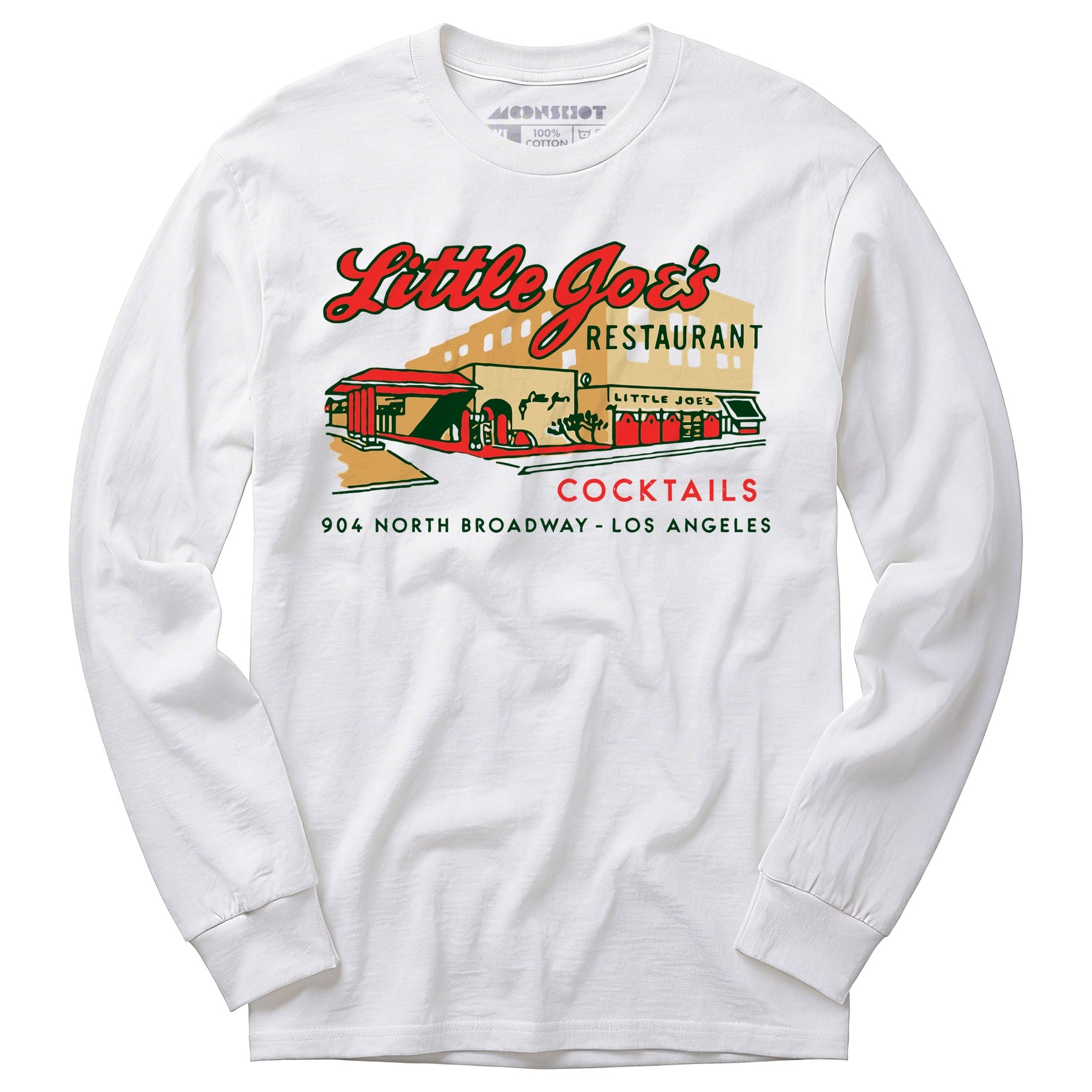Little Joe's - Los Angeles, CA - Vintage Restaurant - Long Sleeve T-Shirt