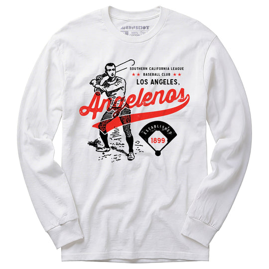 Los Angeles Angelenos - California - Vintage Defunct Baseball Teams - Long Sleeve T-Shirt