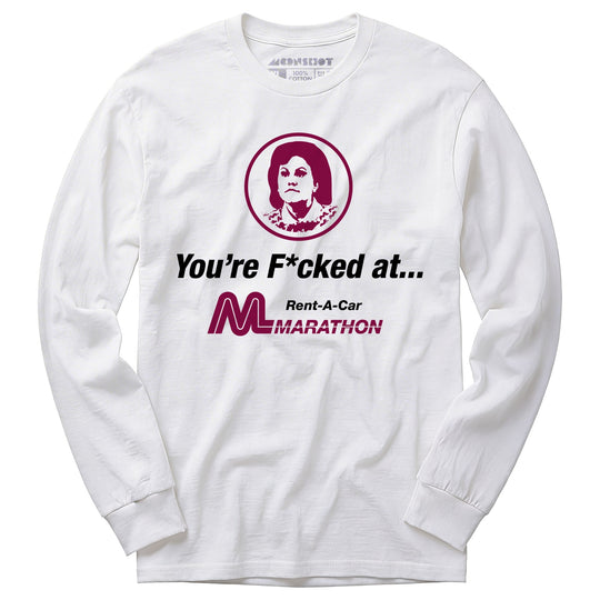 Marathon Car Rental - Planes, Trains and Automobiles - Long Sleeve T-Shirt