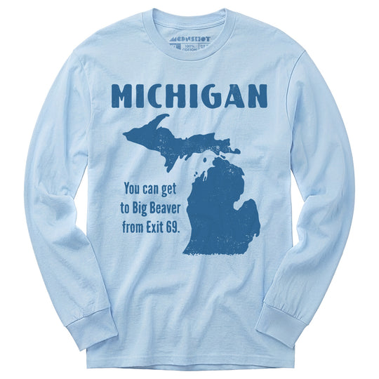 Michigan - Long Sleeve T-Shirt