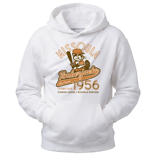 Missoula Timberjacks - Montana - Vintage Defunct Baseball Teams - Unisex Hoodie