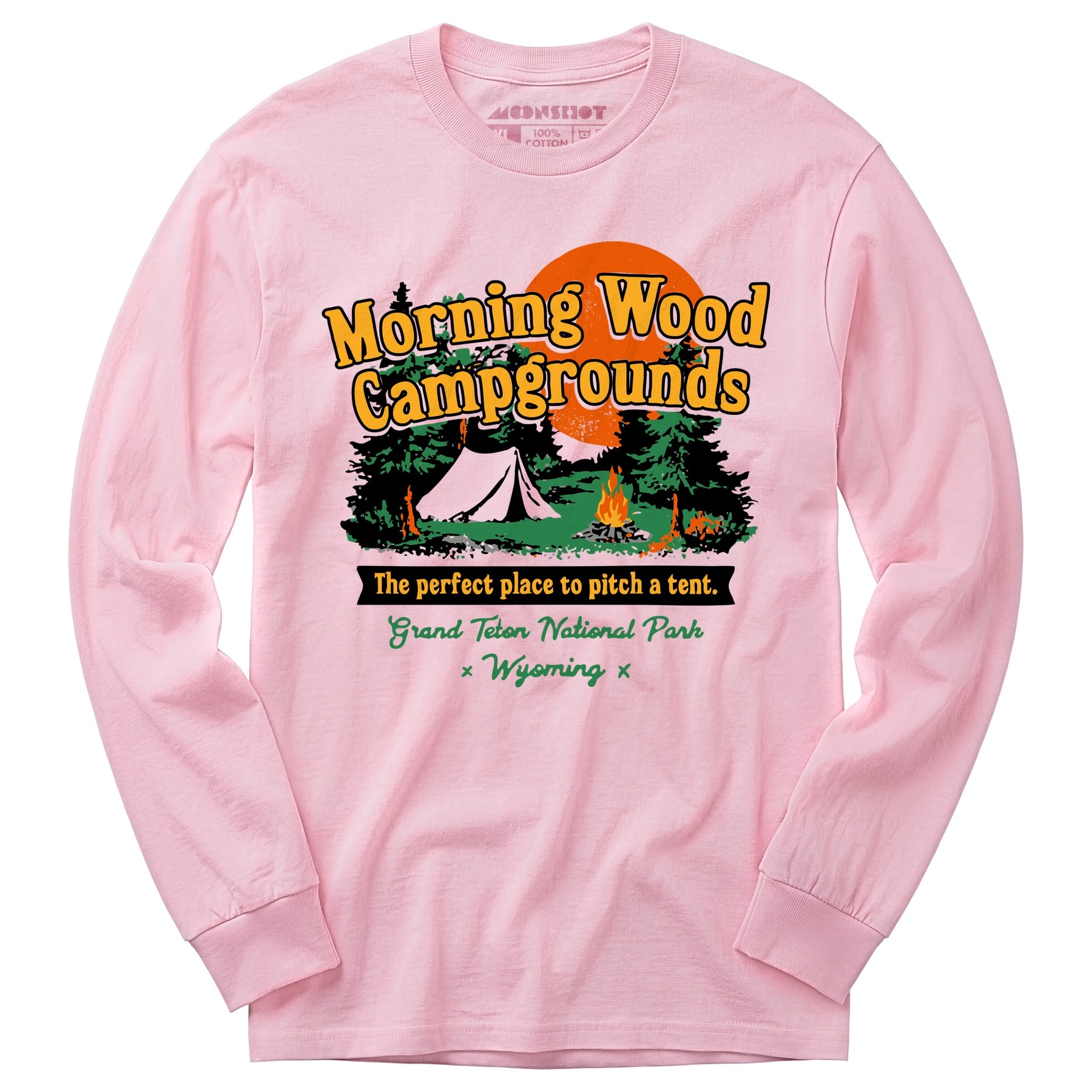 Morning Wood Campgrounds v2 - Long Sleeve T-Shirt