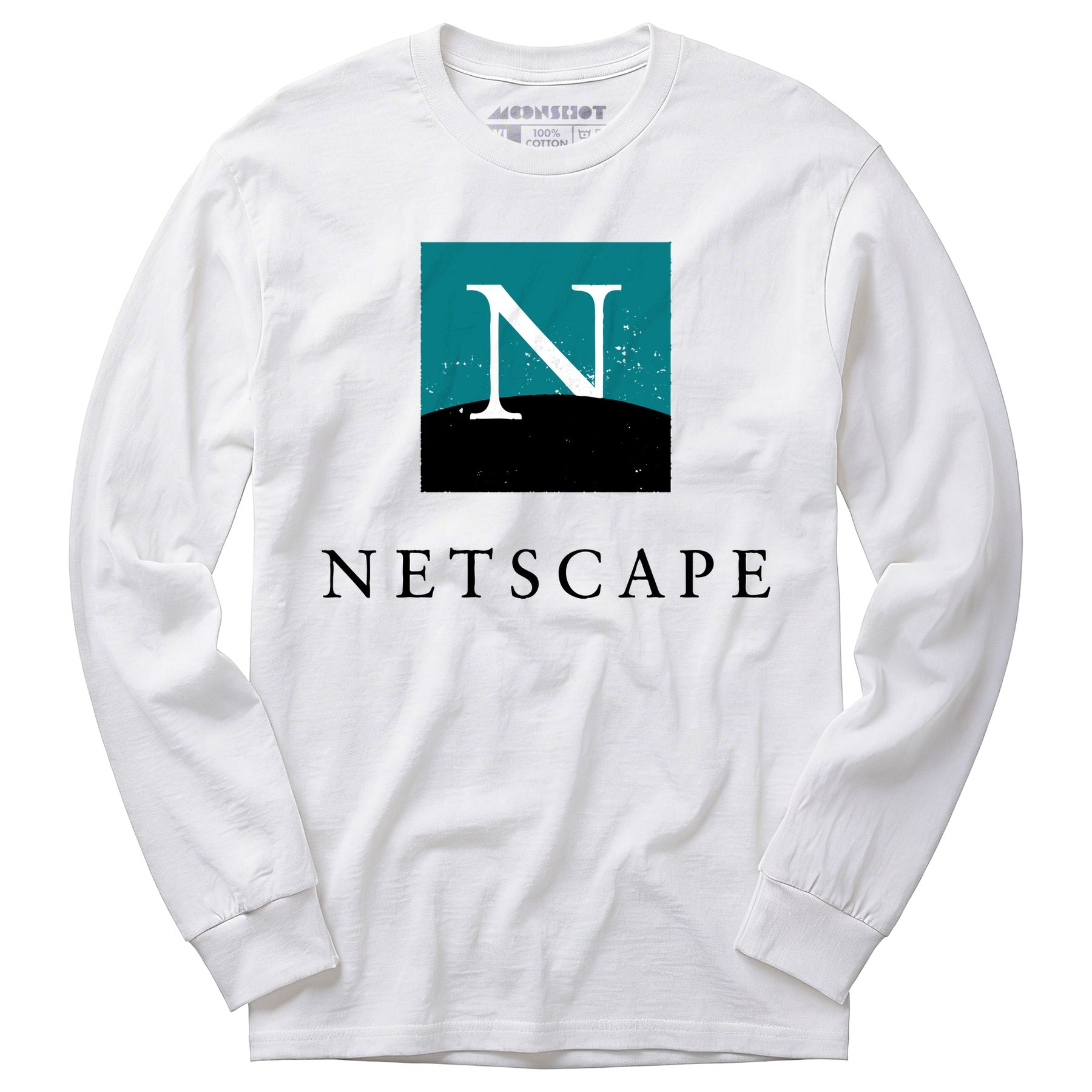 Netscape - Vintage Internet - Long Sleeve T-Shirt