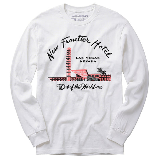 New Frontier Hotel - Vintage Las Vegas - Long Sleeve T-Shirt