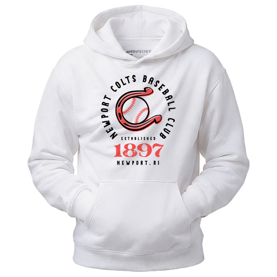 Newport Colts - Rhode Island - Vintage Defunct Baseball Teams - Unisex Hoodie