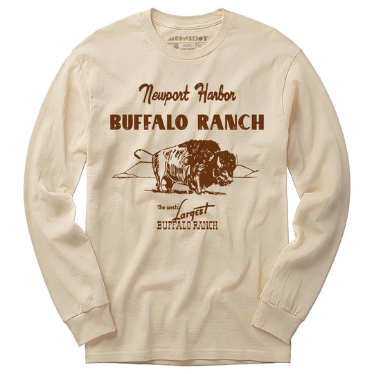 Newport Harbor Buffalo Ranch - Newport Beach, CA - Long Sleeve T-Shirt