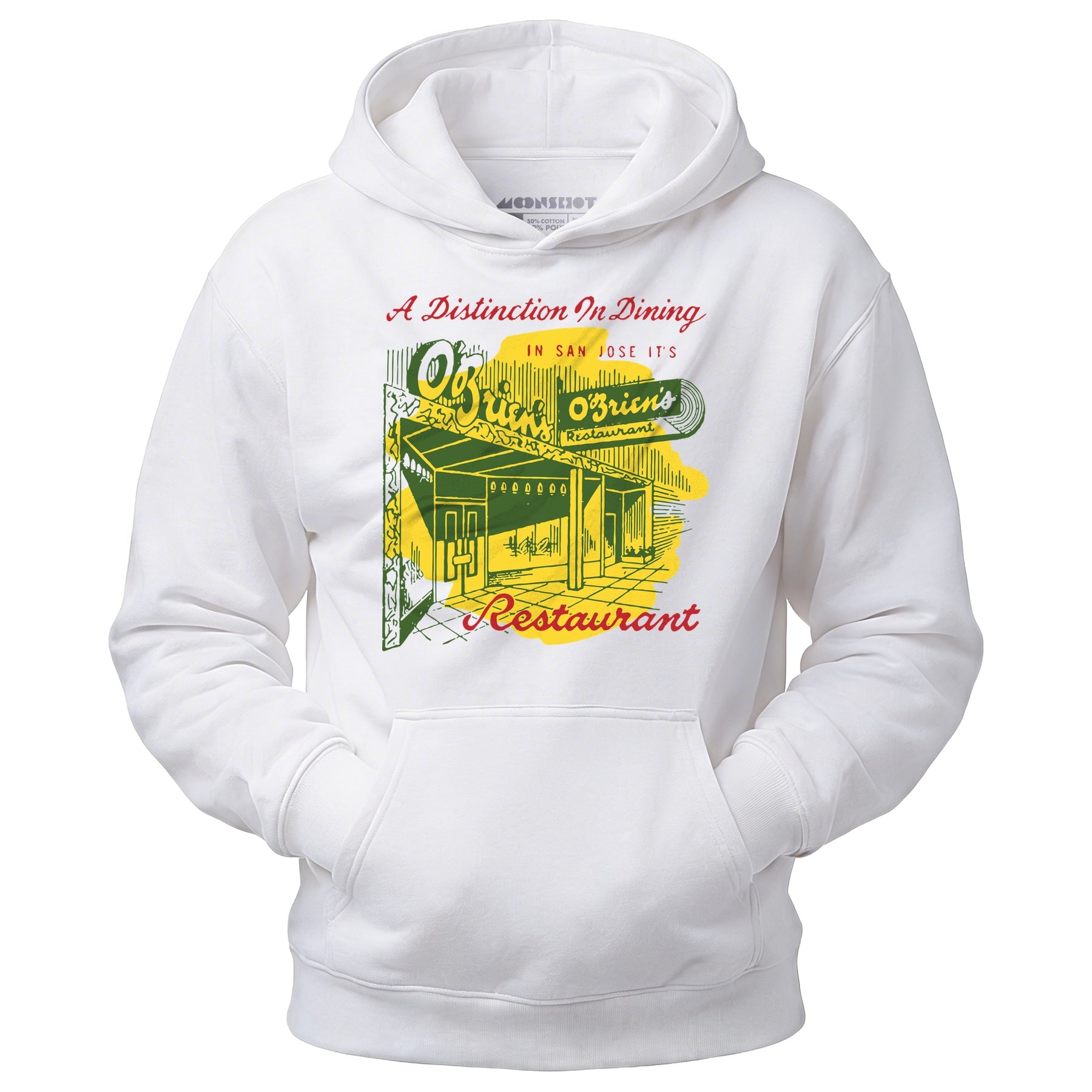 O'Brien's - San Jose, CA - Vintage Restaurant - Unisex Hoodie