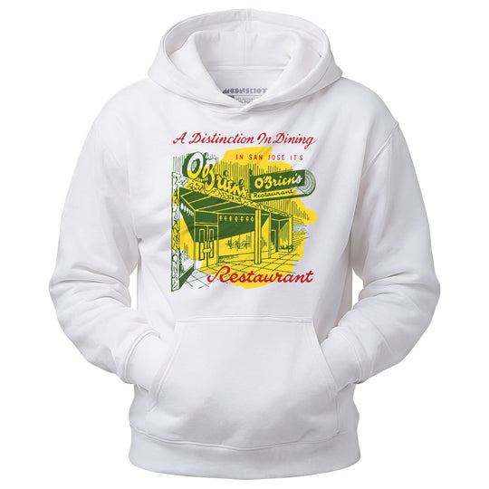 O'Brien's - San Jose, CA - Vintage Restaurant - Unisex Hoodie