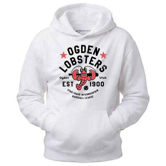Ogden Lobsters - Utah - Vintage Defunct Baseball Teams - Unisex Hoodie