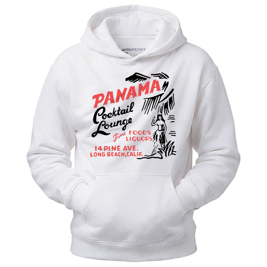 Panama Cocktail Lounge v2 - Long Beach, CA - Vintage Tiki Bar - Unisex Hoodie