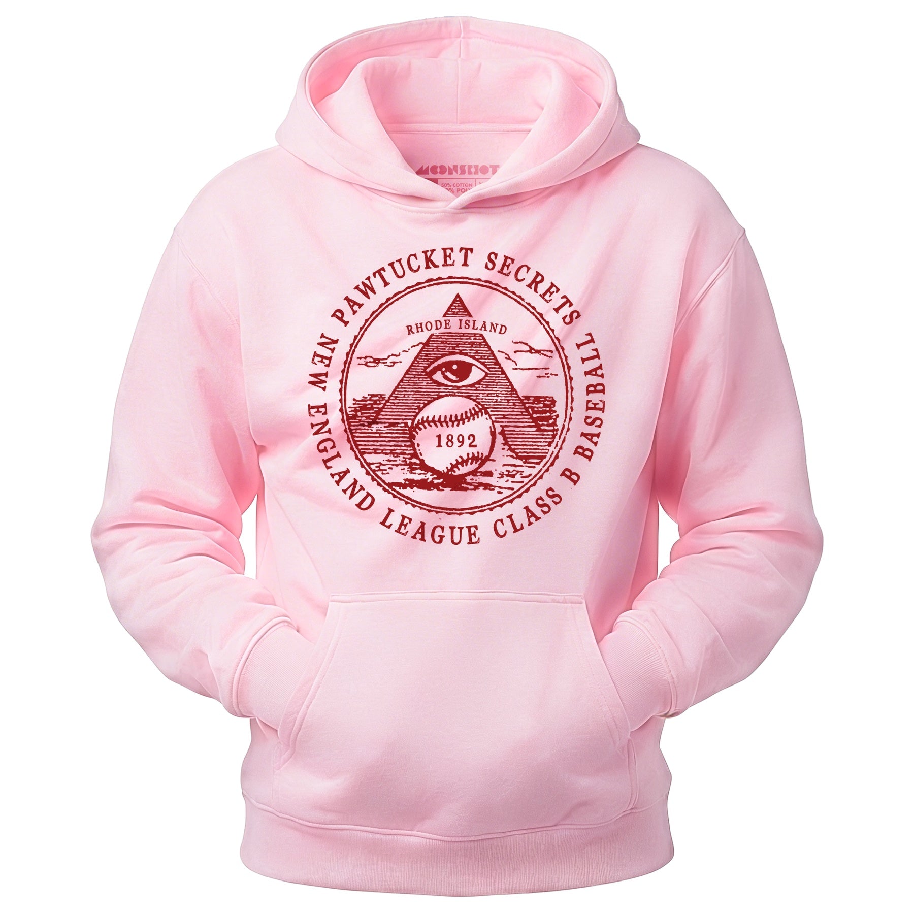 Pawtucket Secrets - Rhode Island - Vintage Defunct Baseball Teams - Unisex Hoodie