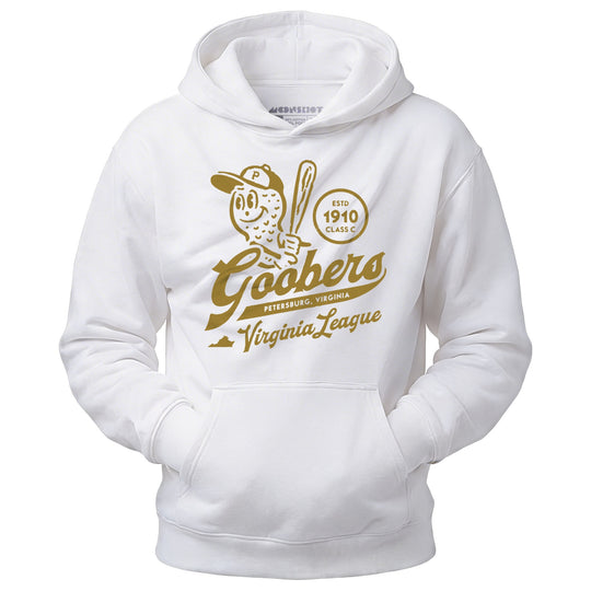Petersburg Goobers - Virginia - Vintage Defunct Baseball Teams - Unisex Hoodie