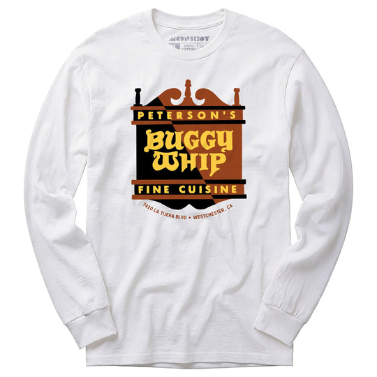 Peterson's Buggy Whip - Westchester, CA - Vintage Restaurant - Long Sleeve T-Shirt