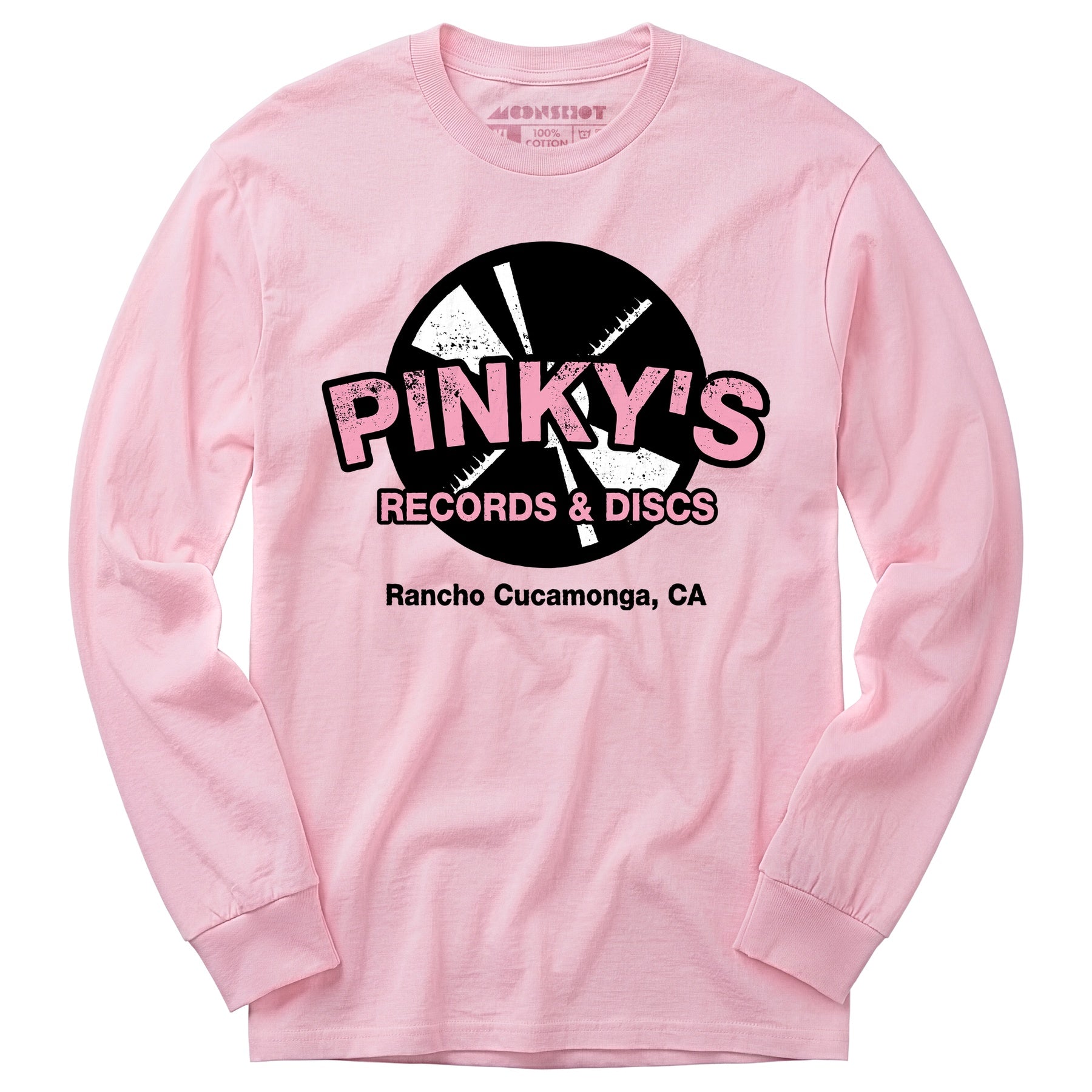 Pinky's Records & Discs - Long Sleeve T-Shirt